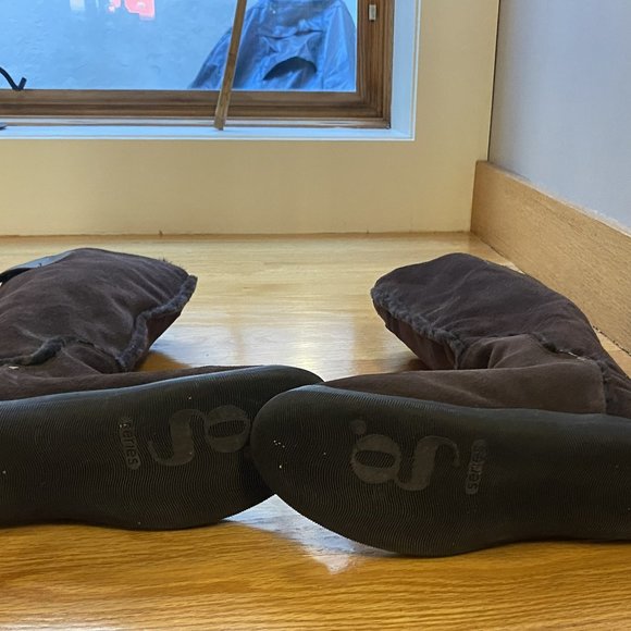 Nike Lab G Series Knee High Brown Suede Boot, Size 9 - Picture 5 of 13